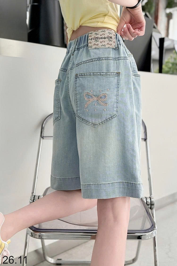 25HA26.11 - SHORT JEAN BÉ GÁI SIZE ĐẠI