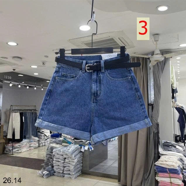 25HA26.14 - SHORT JEAN ĐÙI CHO NỮ