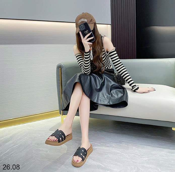 25HA26.08 - DÉP LÊ NỮ WOOOHU QUAI LỖ THOÁNG KHÍ