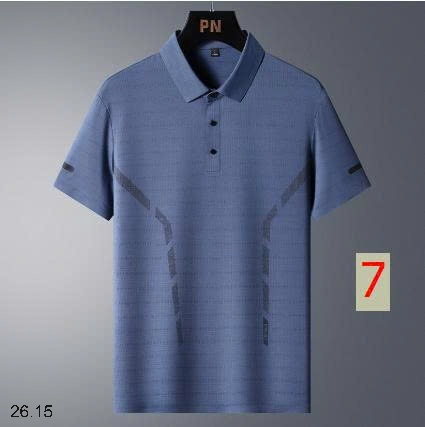 25HA26.15 - POLO LỤA BĂNG NAM