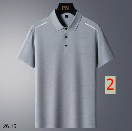 25HA26.15 - POLO LỤA BĂNG NAM