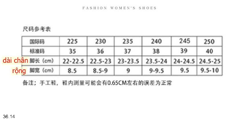 25HA36.14 - GUỐC DÂY MẢNH GÓT VUÔNG