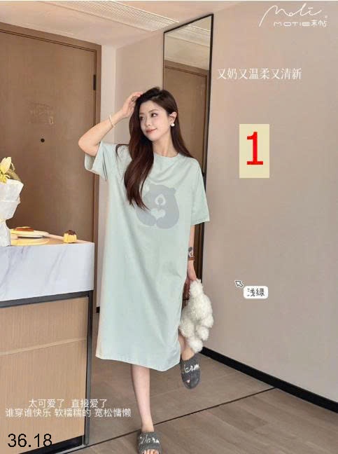 25HA36.18 - VÁY HÃNG MOTIE HÌNH GẤU DỄ THƯƠNG NỮ