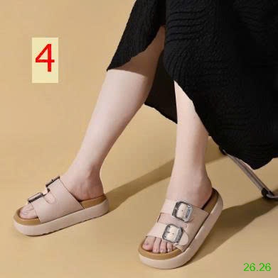 25HA26.26 - DÉP NỮ 2 KHUY ĐẾ DÀY