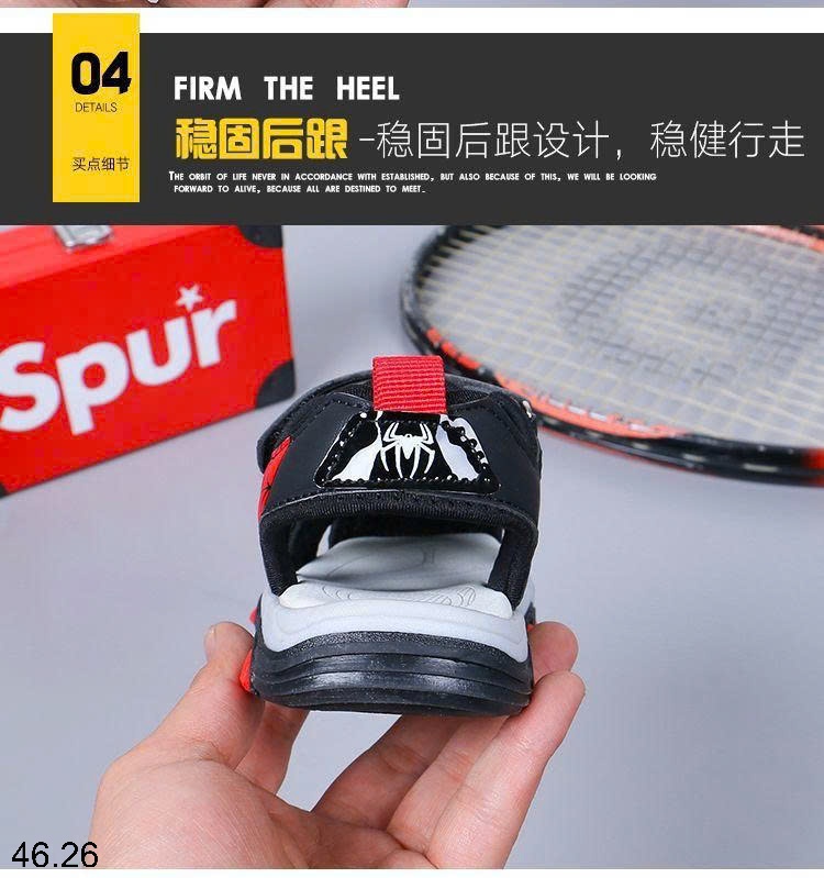25HA46.26 - SANDAL RỌ NGƯỜI NHỆN BÉ TRAI