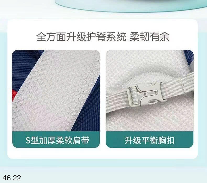 25HA46.22 - BA LÔ BẢO VỆ CỘT SỐNG CHO BÉ