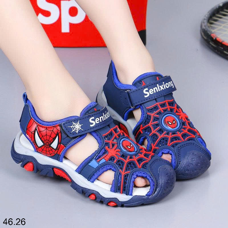 25HA46.26 - SANDAL RỌ NGƯỜI NHỆN BÉ TRAI