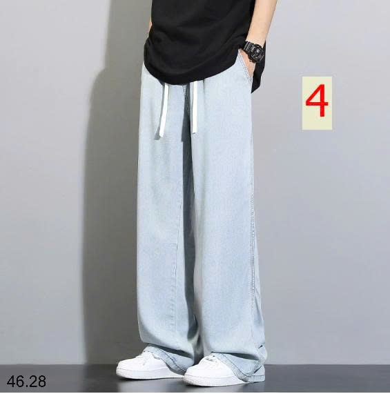25HA46.28 - QUẦN JEAN NAM ỐNG RỘNG