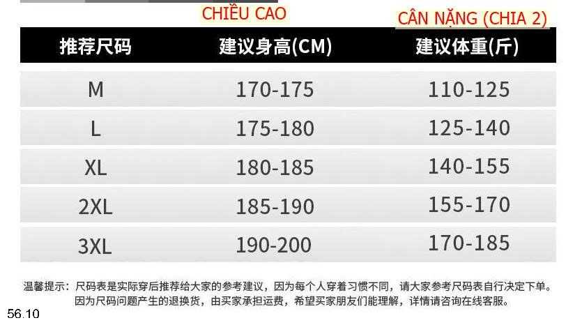 25HA56.10 - SET BỘ ĐỒ BƠI NAM
