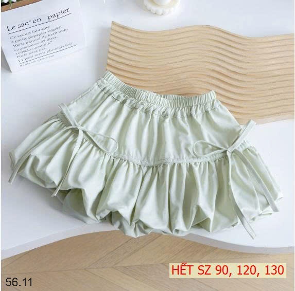 25HA56.11 - CHÂN VÁY QUẢ BÍ BÉ GÁI