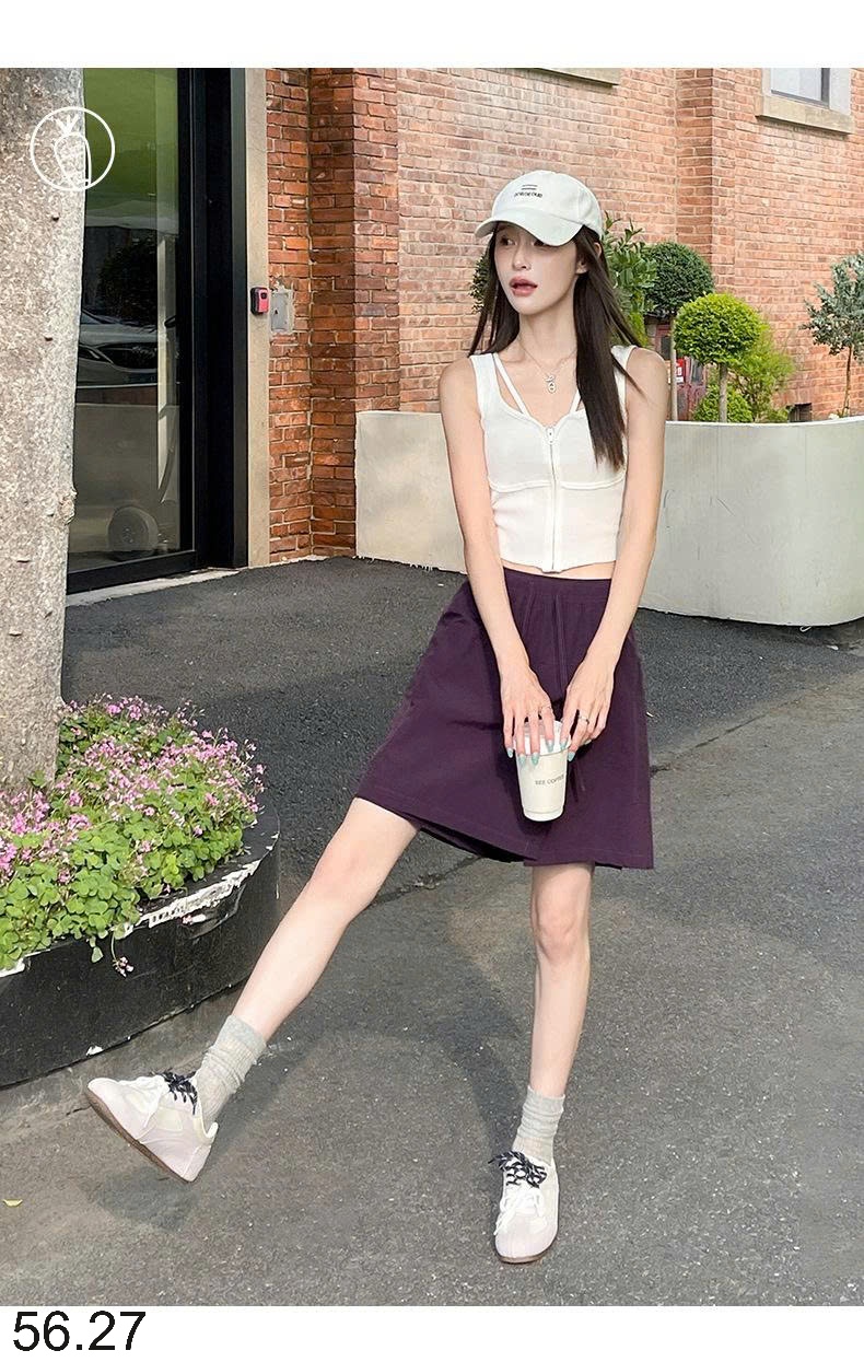 25HA56.27 - QUẦN SHORT GIẢ VÁY NỮ