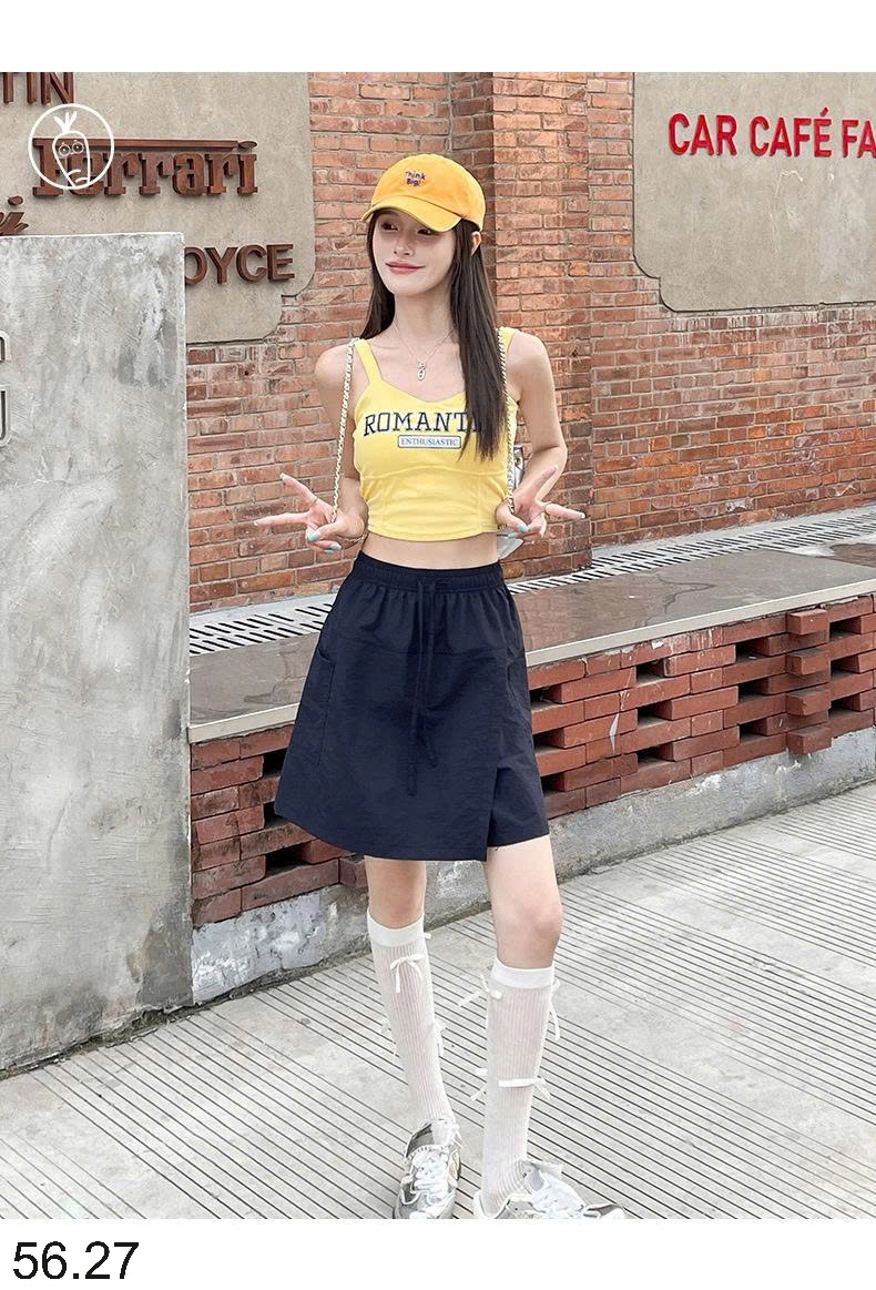 25HA56.27 - QUẦN SHORT GIẢ VÁY NỮ