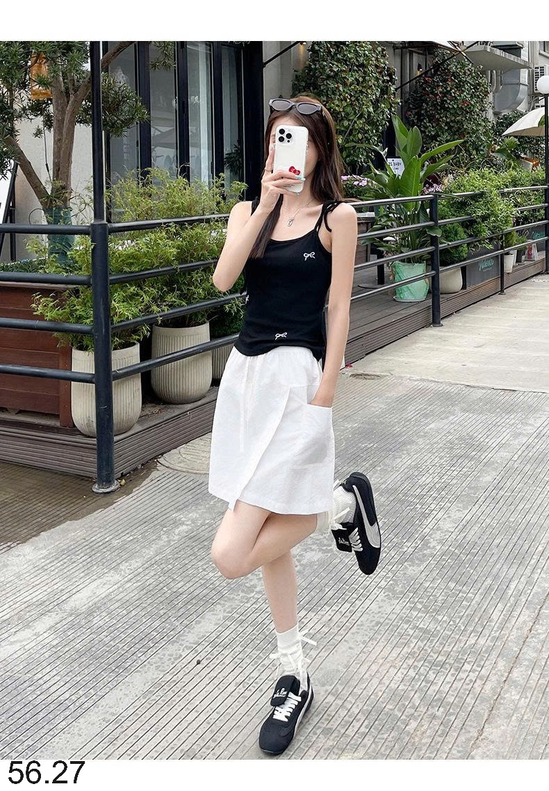 25HA56.27 - QUẦN SHORT GIẢ VÁY NỮ