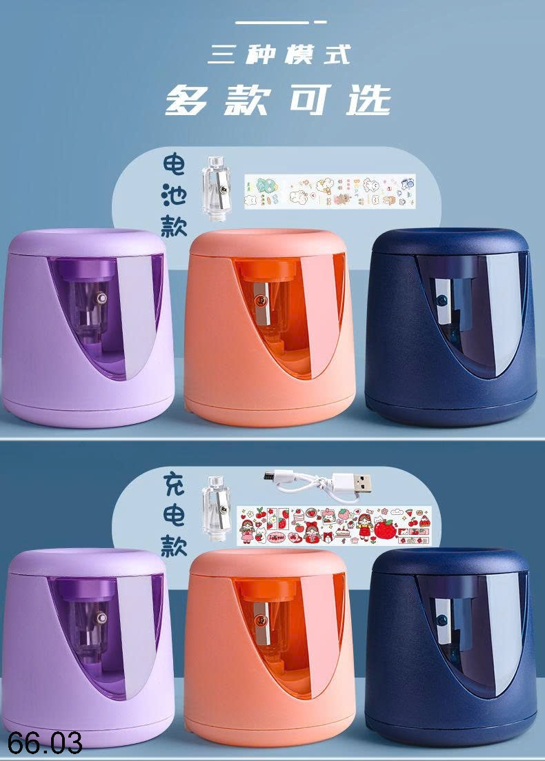 25HA66.03 - MÁY GỌT BÚT CHÌ TỰ ĐỘNG CHO BÉ