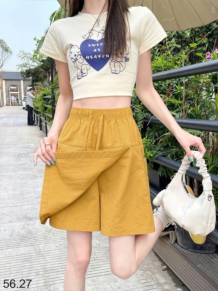 25HA56.27 - QUẦN SHORT GIẢ VÁY NỮ