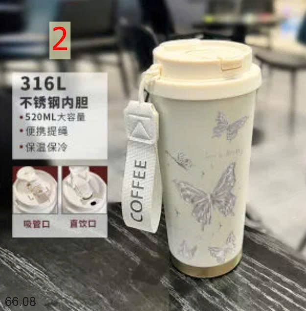 25HA66.08 - CỐC GIỮ NHIỆT HOẠT HÌNH DỄ THƯƠNG