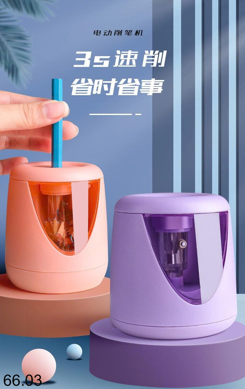 25HA66.03 - MÁY GỌT BÚT CHÌ TỰ ĐỘNG CHO BÉ