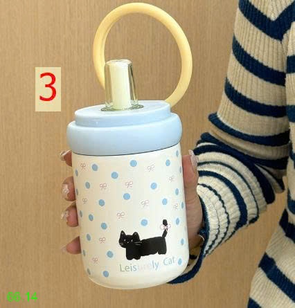 25HA66.14 - CỐC GIỮ NHIỆT HÌNH MÈO