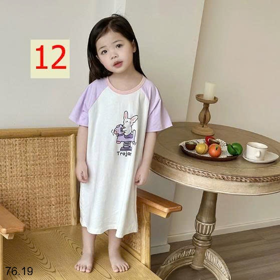 25HA76.19 - VÁY XUÔNG BÉ GÁI DỄ THƯƠNG