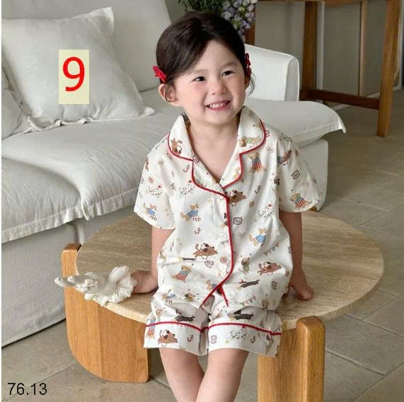 25HA76.13 - BỘ NGỦ CỘC TAY BÉ TRAI BÉ GÁI