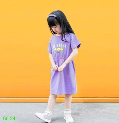 25HA66.24 - VÁY BÉ GÁI BE HAPPY HÃNG AKL