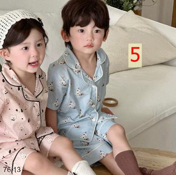 25HA76.13 - BỘ NGỦ CỘC TAY BÉ TRAI BÉ GÁI