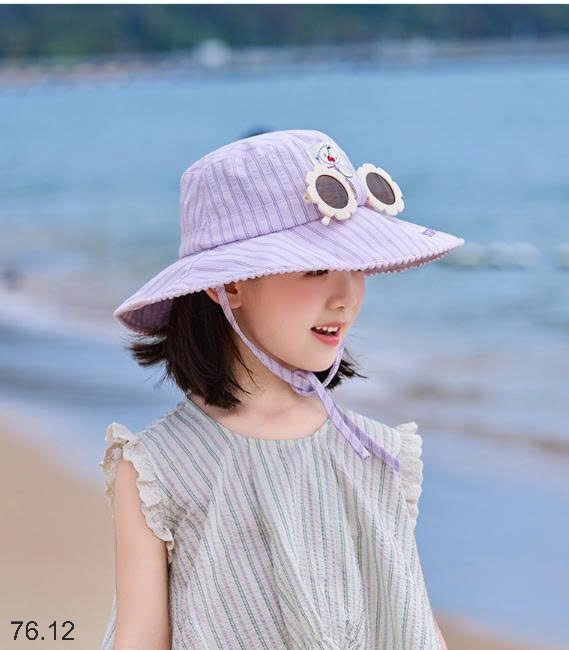 25HA76.12 - MŨ CHỐNG NẮNG KÈM KÍNH CHO BÉ