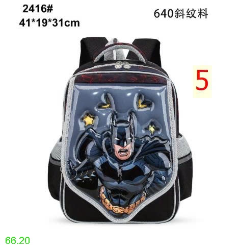 25HA66.20 - BA LÔ HOẠT HÌNH 3D CHO BÉ