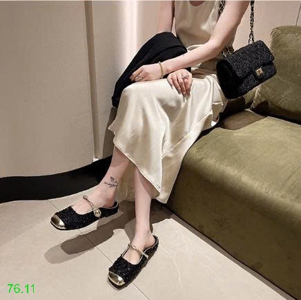 25HA76.11 - SỤC MARY JANE MŨI VUÔNG ĐÍNH SEQUIN
