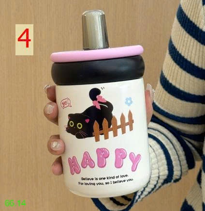 25HA66.14 - CỐC GIỮ NHIỆT HÌNH MÈO
