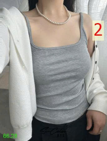 25HA66.28 - ÁO 2 DÂY NỮ KÈM ĐỆM NGỰC