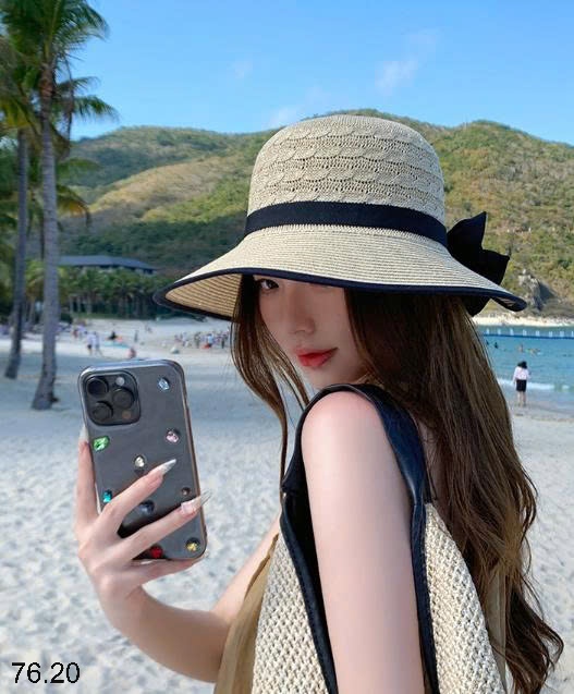 25HA76.20 - MŨ CHỐNG NẮNG THỜI TRANG NỮ