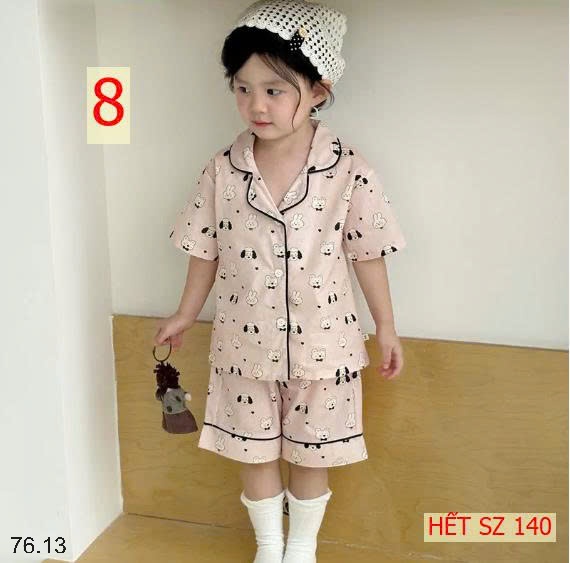 25HA76.13 - BỘ NGỦ CỘC TAY BÉ TRAI BÉ GÁI