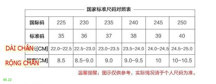 25HA66.22 - GUỐC GÓT TRONG VUÔNG CHO NỮ