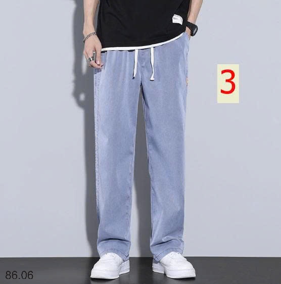25HA86.06 - QUẦN NAM ỐNG RỘNG TENCEL