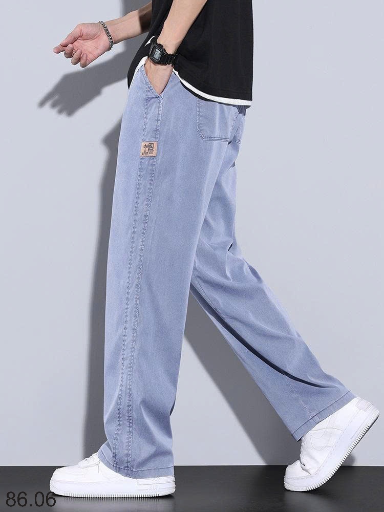 25HA86.06 - QUẦN NAM ỐNG RỘNG TENCEL