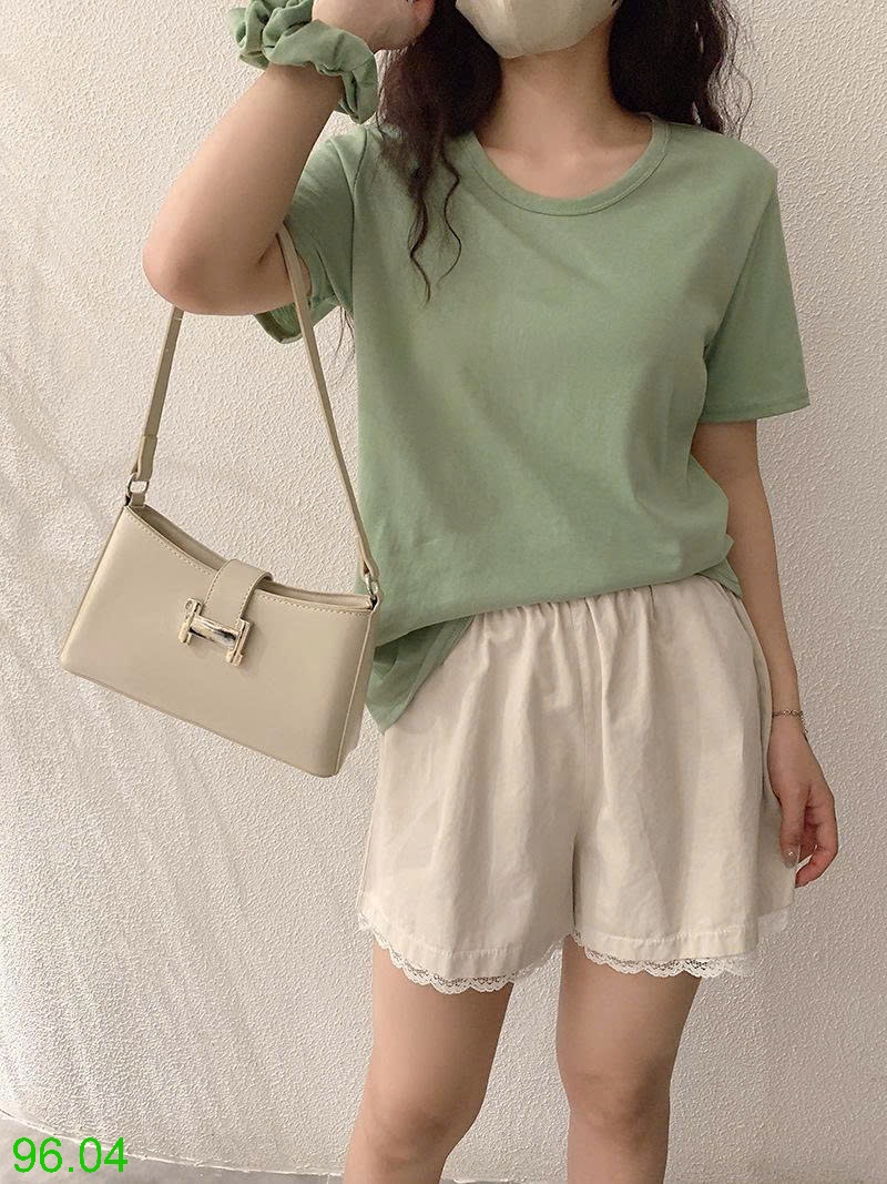 25HA96.04 - QUẦN SHORT VIỀN REN NỮ