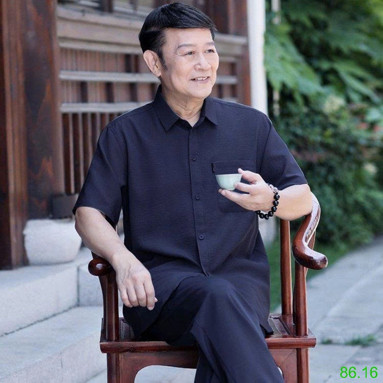 25HA86.16 - BỘ TRUNG NIÊN CỘC TAY CHO BỐ