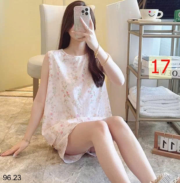 25HA96.23 - BỘ LANH LỤA SÁT NÁCH CHO NỮ