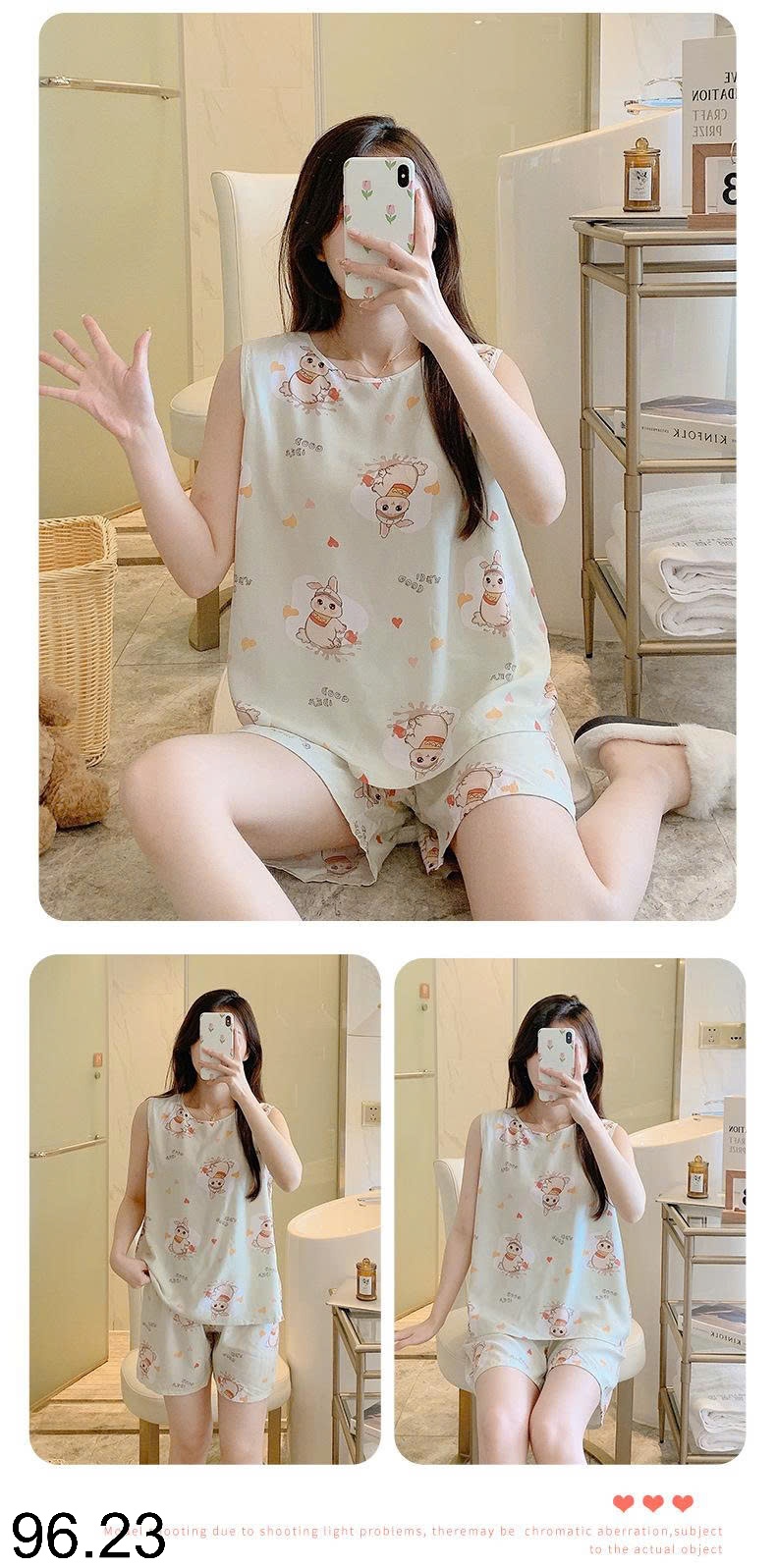 25HA96.23 - BỘ LANH LỤA SÁT NÁCH CHO NỮ