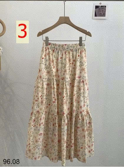 25HA96.08 - CHÂN VÁY HOA DÁNG DÀI