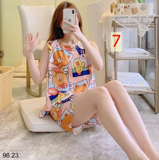 25HA96.23 - BỘ LANH LỤA SÁT NÁCH CHO NỮ