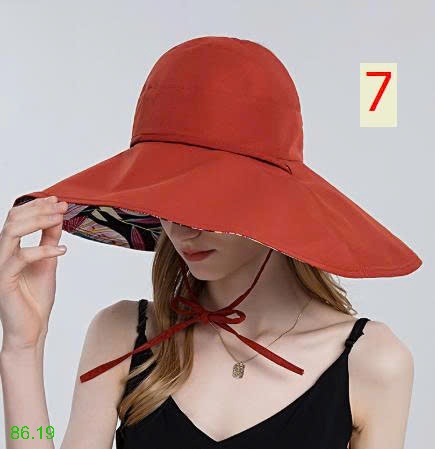 25HA86.19 - MŨ CHỐNG NẮNG NỬA ĐẦU HỌA TIẾT LÁ