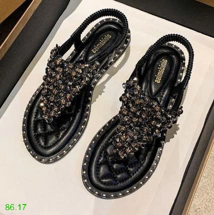 25HA86.17 - SANDAL ĐÍNH ĐÁ