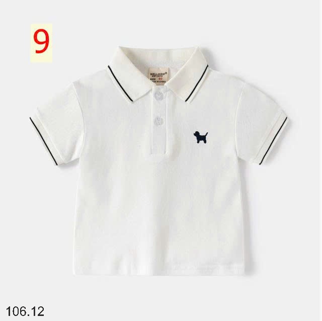 25HA106.12 - ÁO POLO BÉ TRAI WELLKIDS