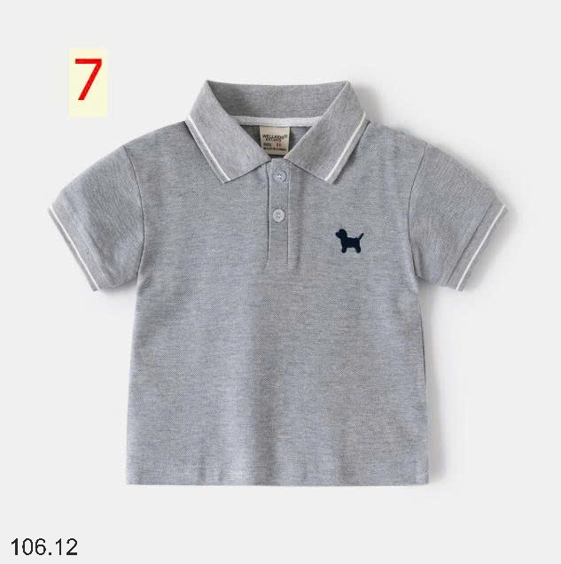 25HA106.12 - ÁO POLO BÉ TRAI WELLKIDS