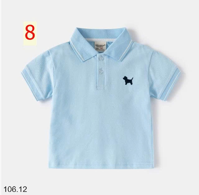 25HA106.12 - ÁO POLO BÉ TRAI WELLKIDS