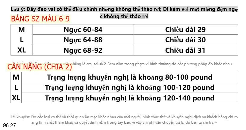 25HA96.27 - SET 2 ÁO THUN GÂN 2 DÂY BA LỖ IN BLUE KÈM BRA