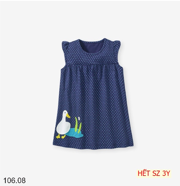 25HA106.08 - VÁY BÉ GÁI LITTLE MAVEN