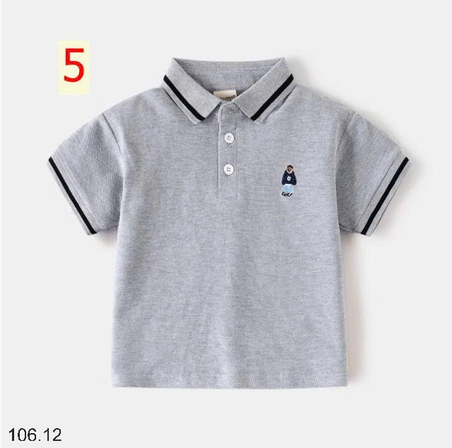 25HA106.12 - ÁO POLO BÉ TRAI WELLKIDS